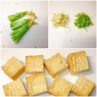 切ったタイ風豚角煮材料