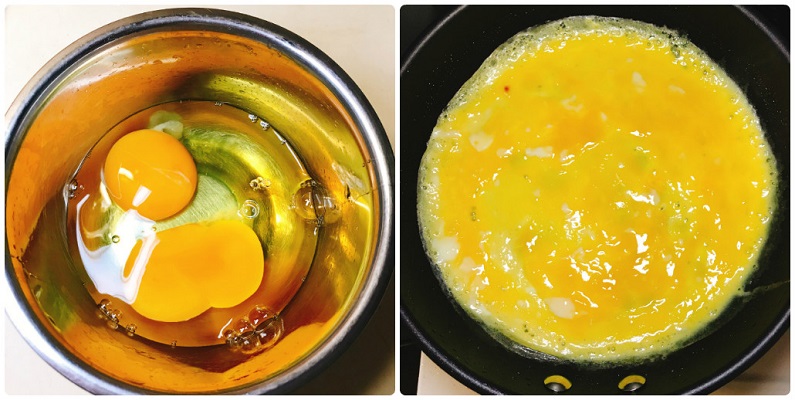 美味しく綺麗にタイオムレツ カイヤッサイ タイ料理レシピ 食べタイblog