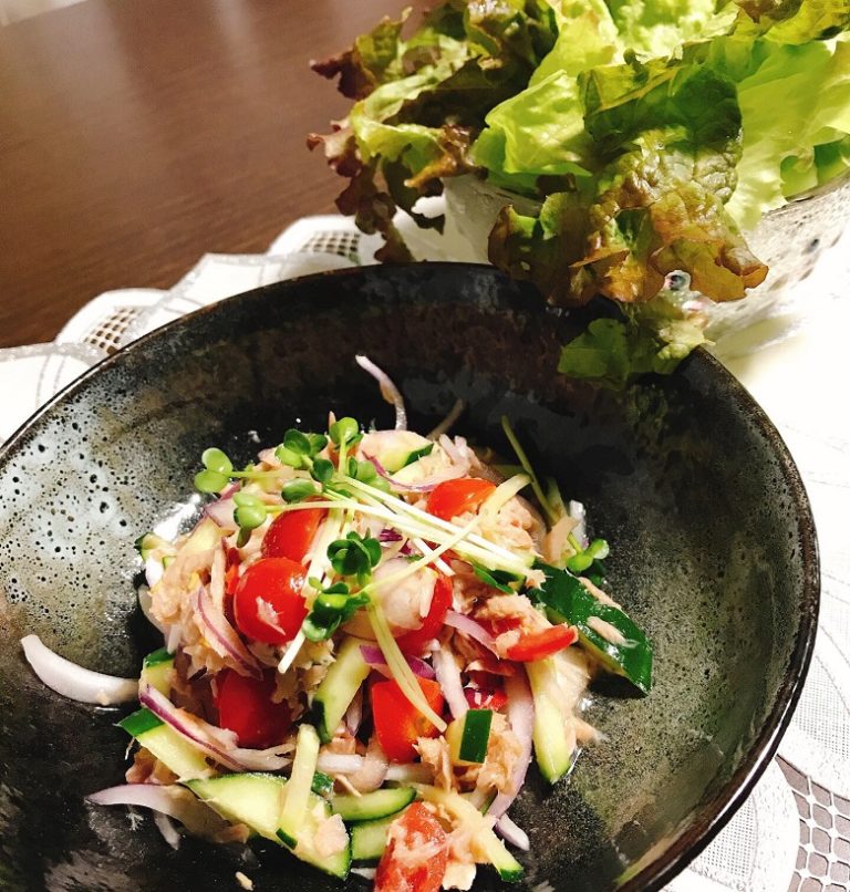 タイのキュウリのサラダのレシピ