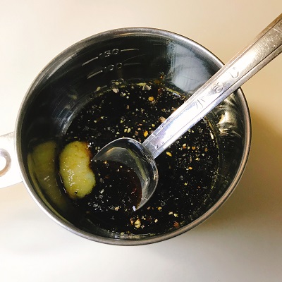 混ぜ合わす下味用調味料
