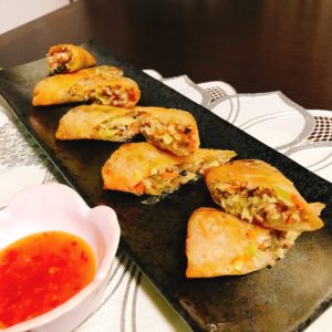 タイ風揚げ春巻き