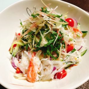 香味野菜たっぷり夏のヤムウンセン