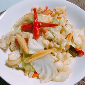 タイ風野菜炒め