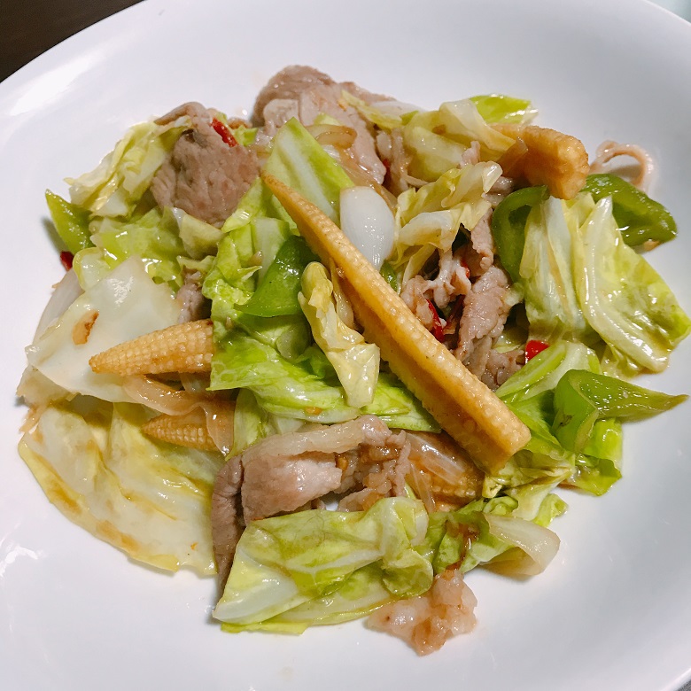 タイ風野菜炒め