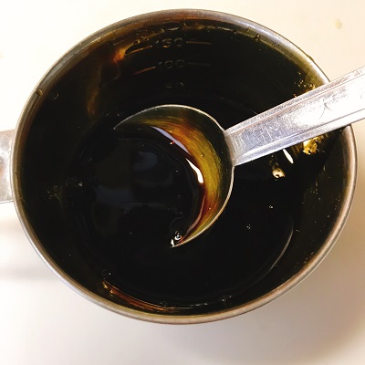 混ぜ合わせたガパオソース